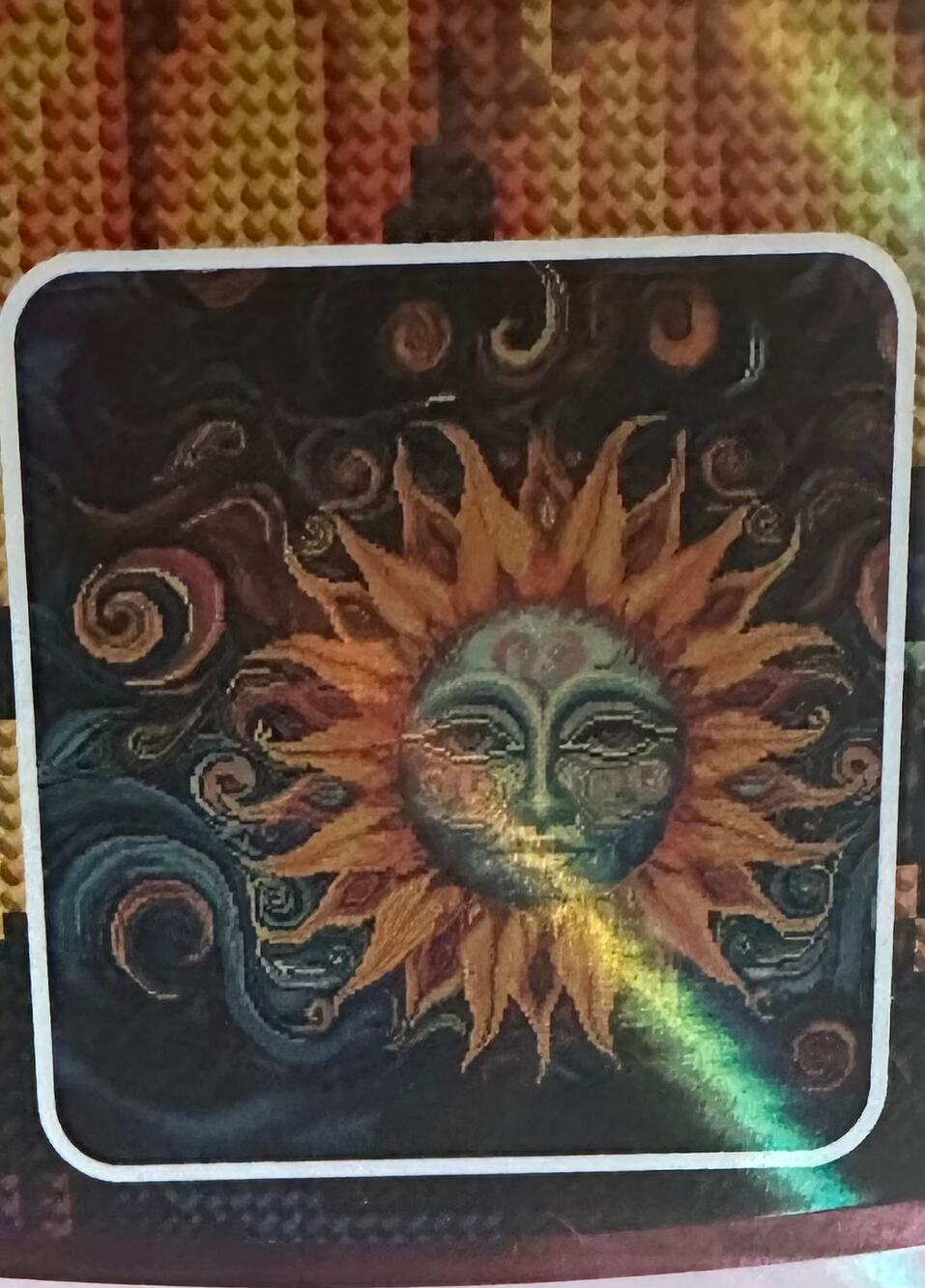 Sun Face by Peggy Collins Sealed OOS Diamond Art Club